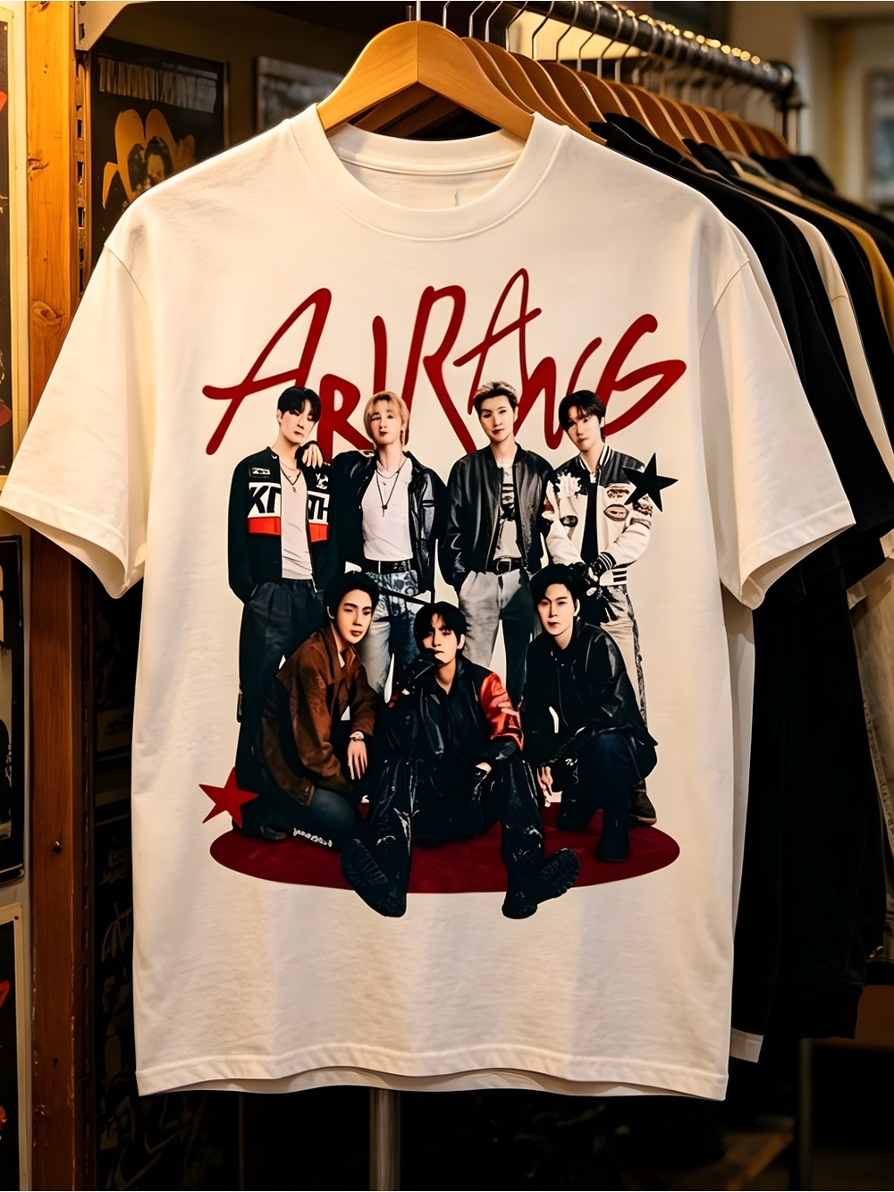 BTS Arirang T-Shirt, BTS Tour 2026 Unisex Shirt